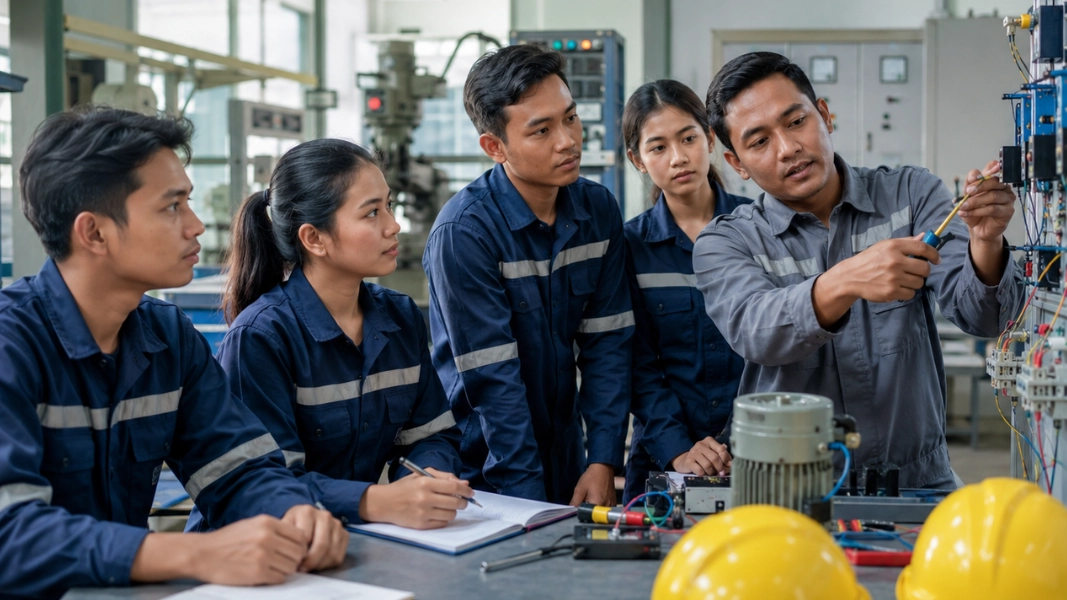 Pelatihan keterampilan teknis dan vokasional calon pekerja Internusa Human Capital